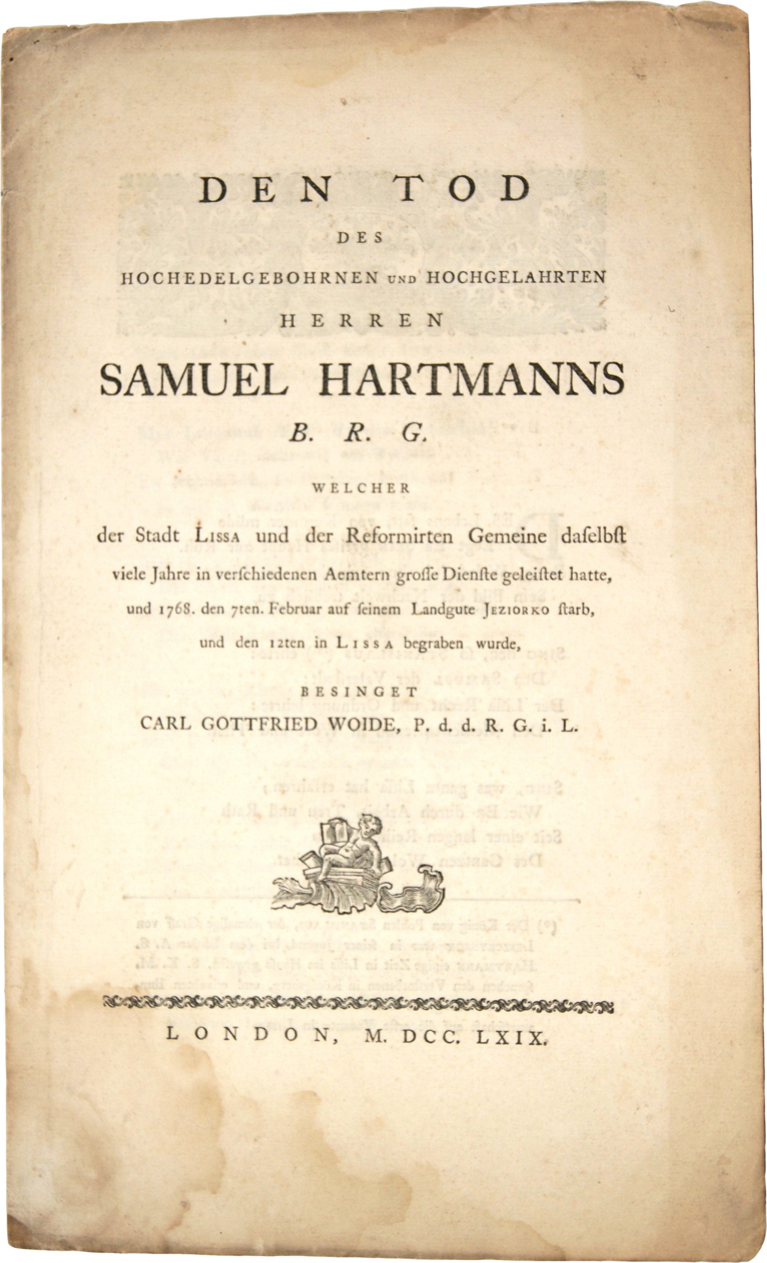 German printing in London